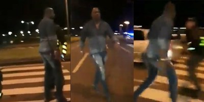AGRESIÓN A EFECTIVOS DE LA PATRULLA  CAMINERA, DENUNCIAN