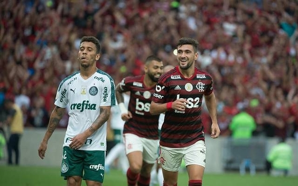 HOY / Un Flamengo imparable vence a Palmeiras con tantos de 'Gabigol' y Arrascaeta