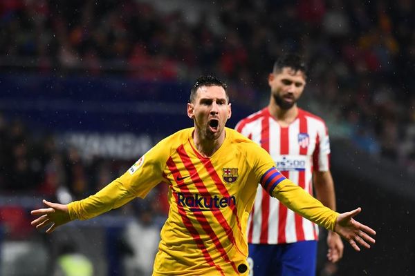 Messi pone líder al Barça - Fútbol - ABC Color