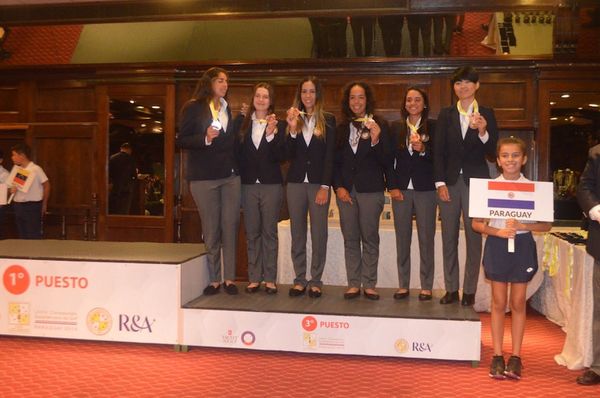 Paraguay es de bronce en golf