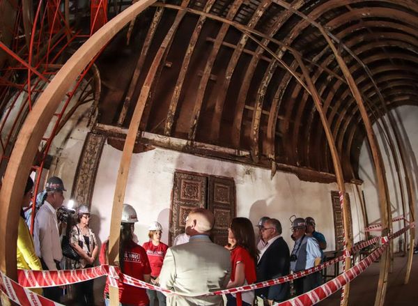 Sacristía de la iglesia de Yaguarón será restaurada - Cultura - ABC Color