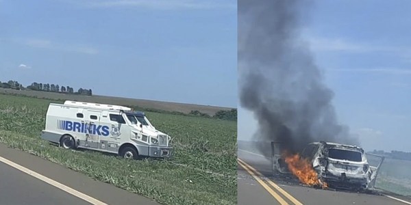 BRASIL: ASALTAN CAMIÓN TRANSPORTADOR DE CAUDALES A 100 KM DE PEDRO JUAN