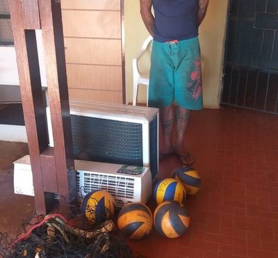 Detienen a delincuente y recuperan objetos robados