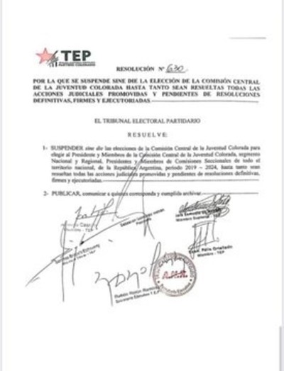 ANR: Si hay voluntad, elecciones juveniles podrían hacerse en el menor tiempo posible
