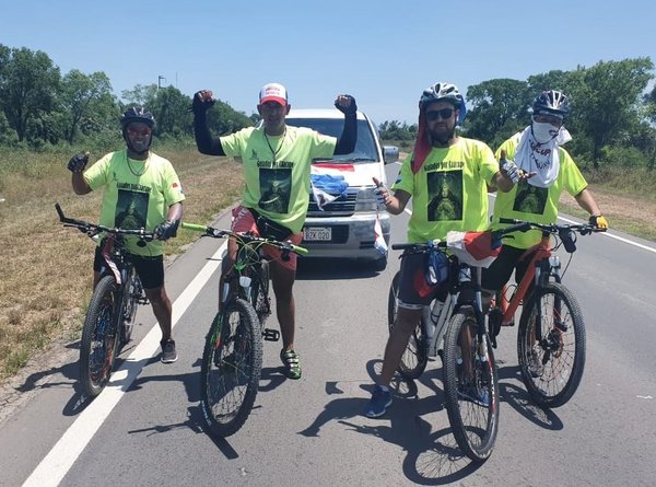 De Buenos Aires a Caacupé en bici | Noticias Paraguay