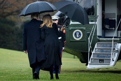 Trump parte a cumbre de la OTAN enfurecido por nuevas audiencias de juicio político - Mundo - ABC Color
