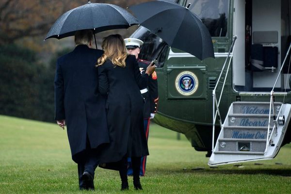 Trump parte a cumbre de la OTAN enfurecido por nuevas audiencias de juicio político - Mundo - ABC Color
