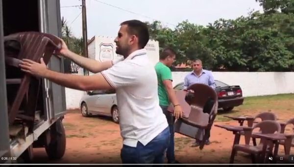 Campaña "Un pupitre para mi Escuela" llegó a escuela de Reducto | San Lorenzo Py