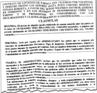 Saltan más contratos que evidencian “mafia” taxista - Locales - ABC Color