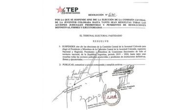 Suspenden elecciones juveniles