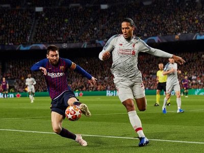 Messi ganó el Balón de Oro por solo siete puntos sobre Van Dijk