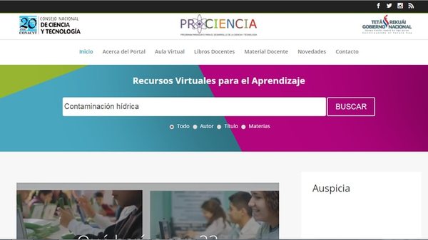 El gobierno permite morir a importante fuente digital de educación - Ciencia - ABC Color