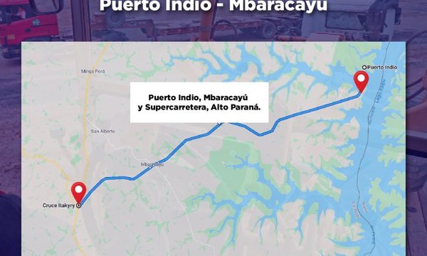 MOPC confirma cambio de financiamiento, y dicen que situación no postergará asfaltado de Puerto Indio