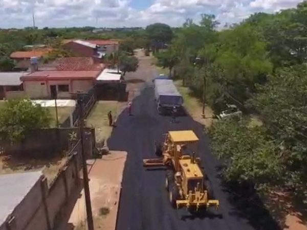 Informan que continúa trabajos para mejoramiento de avenida De la Victoria | San Lorenzo Py