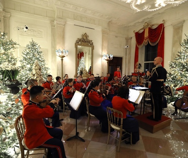 Así es la decoración de la Casa Blanca este año