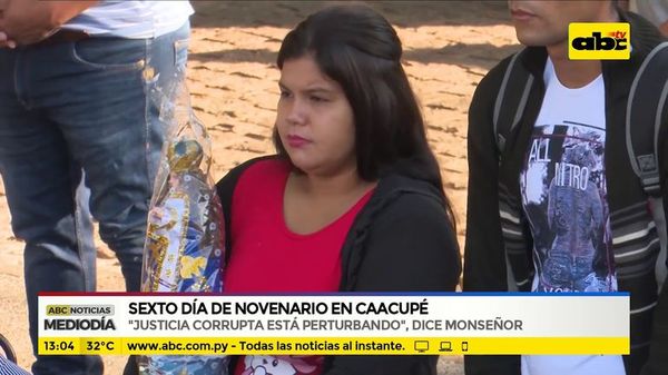 Sexto día de novenario en Caacupé - ABC Noticias - ABC Color