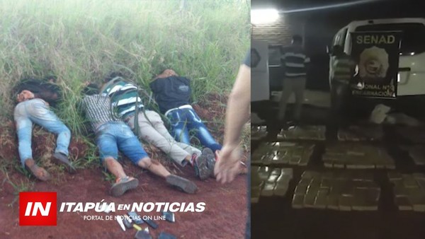 CONDENADOS A 10 AÑOS DE CÁRCEL POR TENENCIA DE 311 KG DE MARIHUANA