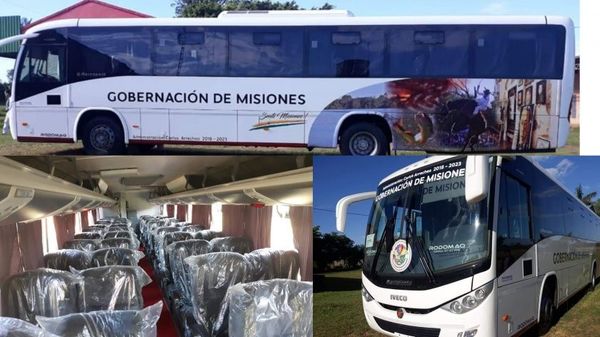 La Gobernación de Misiones adquirió un nuevo bus - Digital Misiones