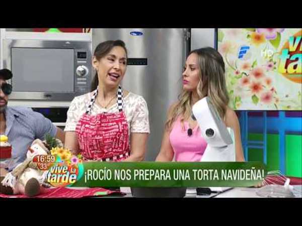 La profe Rocio nos preparó una torta navideña | Receta VLT