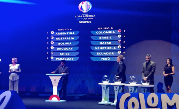 HOY / Forman grupos para la Copa América del año próximo