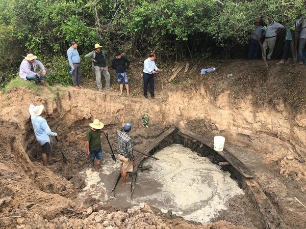 Hallan presuntos restos de un navío hundido durante la Guerra Grande - Nacionales - ABC Color