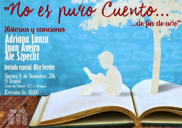 Este viernes en el Granel “No es puro cuento…de fin de año” | .::Agencia IP::.