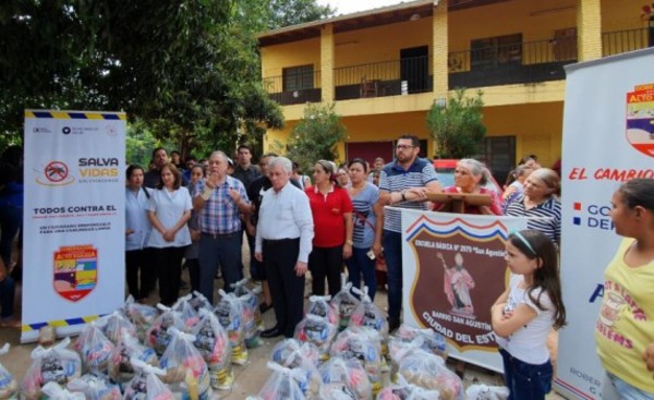 Día de gobierno departamental  en el barrio San Agustín de CDE