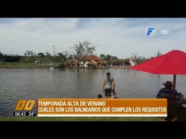 ¿Cuáles son los balnearios que cumplen los requisitos para este verano?