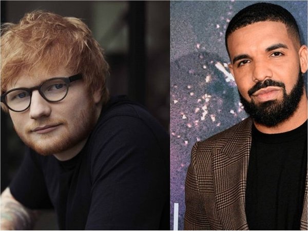 Drake y Ed Sheeran, los artistas más reproducidos en Spotify