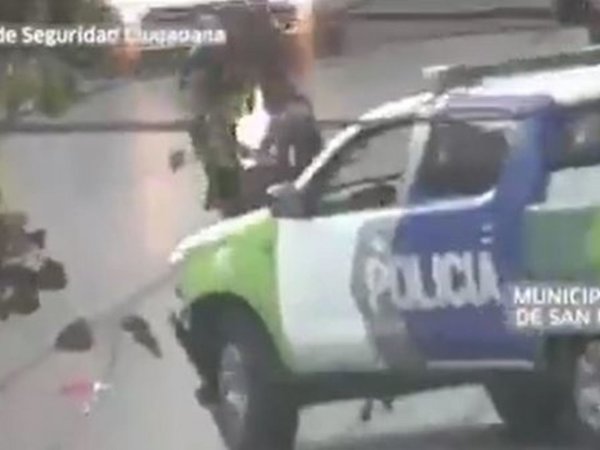 Motochorros chocaron tras asaltar a paraguayo y uno murió