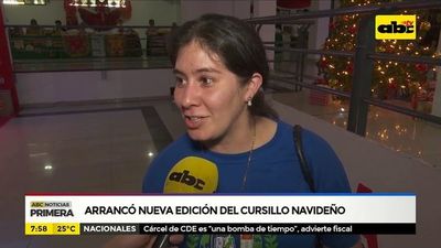 Arrancó nueva edición del cursillo navideño - ABC Noticias - ABC Color