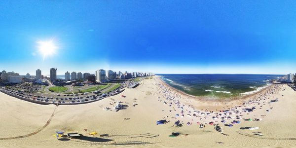 Destino de lujo cubierto de playas