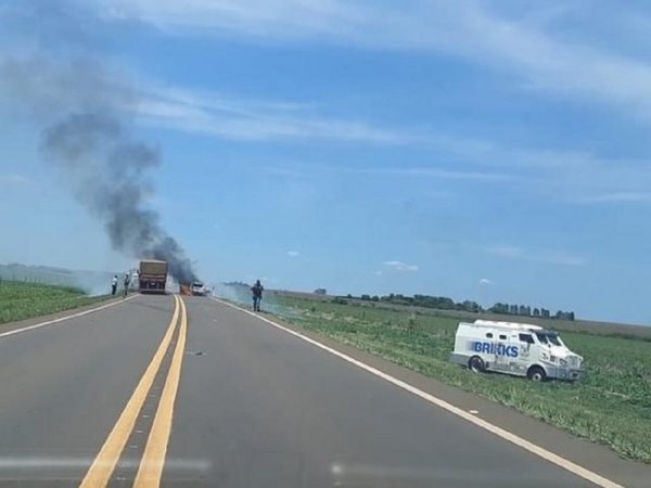 Montan fuerte operativo tras ataque a un transportador de caudales