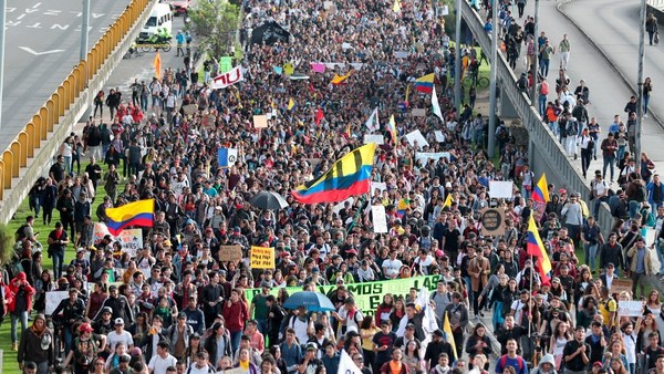 EN VIVO: Colombia en su tercera huelga general contra el “paquetazo” del gobierno de Duque - ADN Paraguayo