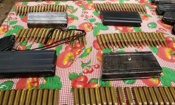 Incautaron cargadores de armas de guerra en Concepción