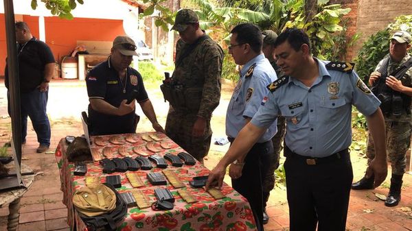 Incautan municiones para armas largas en Concepción - Nacionales - ABC Color