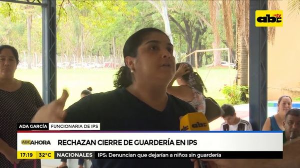 Rechazan cierre de guardería en IPS - ABC Noticias - ABC Color