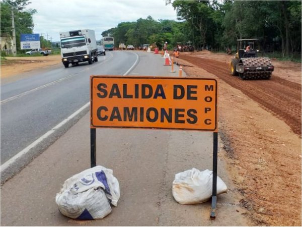 Obras en la ruta de Caaguazú ponen en peligro a  peregrinos