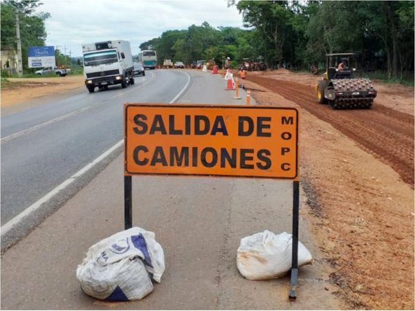 Obras en la ruta de Caaguazú ponen en peligro a peregrinos