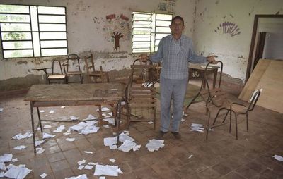 Escuela de 250 alumnos está en deplorable estado - Locales - ABC Color