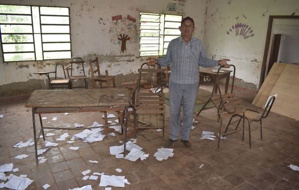 Escuela de 250 alumnos está en deplorable estado - Locales - ABC Color