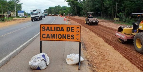 Obras en la ruta de Caaguazú ponen en peligro a peregrinos