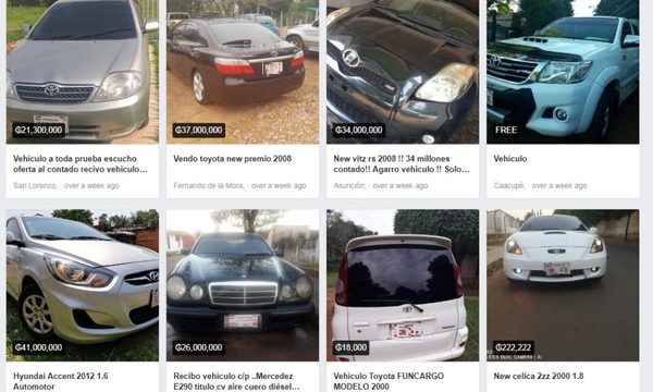 Policía alerta sobre falsas ofertas de vehículos en redes sociales