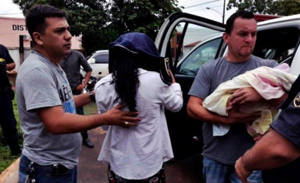 Robaron recién nacida en Curuguaty y es recuperada por policía