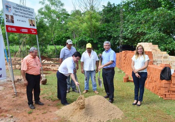 Construyen dos puestos de salud en Guairá - Nacionales - ABC Color