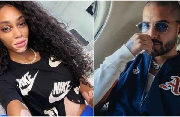 La foto que podría confirmar el romance entre Maluma y la modelo Winnie Harlow - SNT