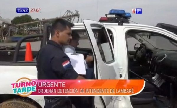 Detienen al intendente de Lambaré | Noticias Paraguay