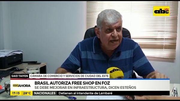 Brasil autoriza free shop en Foz - ABC Noticias - ABC Color