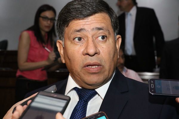 Funcionarios celebran la detención de Gómez