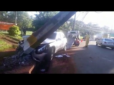 APARATOSO ACCIDENTE EN CAMBYRETÁ